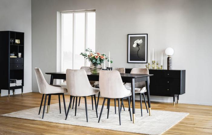 Bild 10, Sierra Sammet Beige | Rowico Home | Bonus Möbler