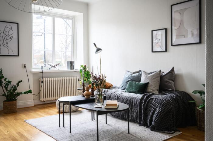 Bild 4, Skye Ovalt 120x60 cm Svart | Rowico Home | Bonus Möbler