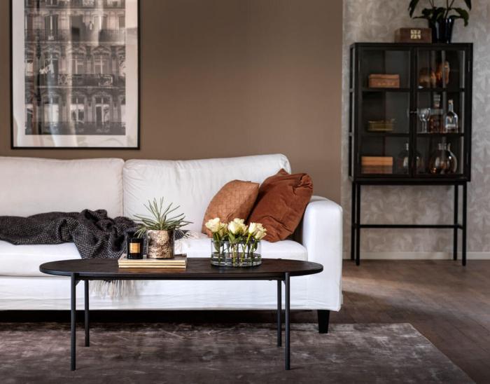 Bild 3, Skye Ovalt 120x60 cm Svart | Rowico Home | Bonus Möbler