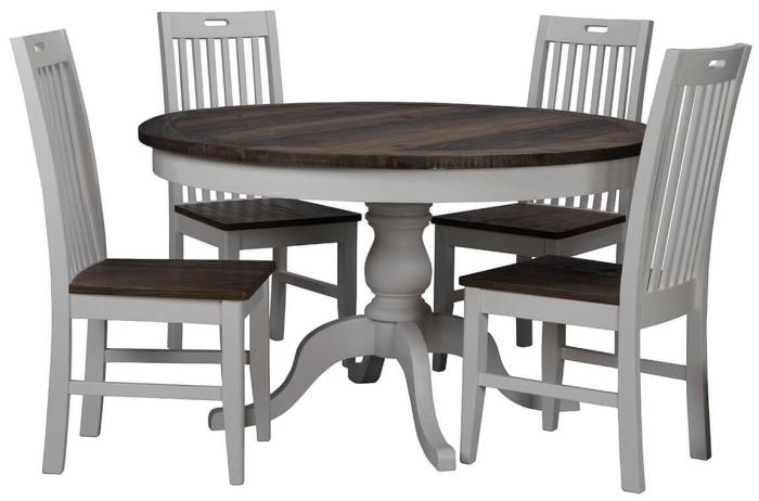 Bild 6, Nottingham Vit / Brun | Utgått | Bonus Möbler