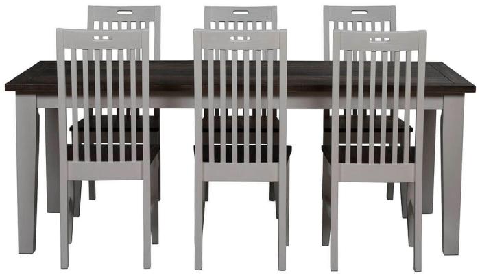 Bild 8, Nottingham Vit / Brun | Utgått | Bonus Möbler