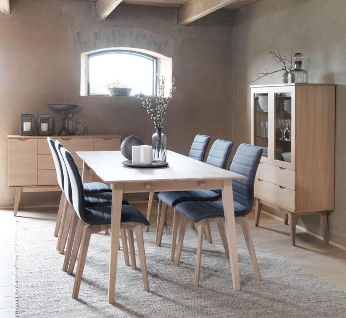 Bild 11, Filippa 180 och Gracy Vitpigmenterad ek - Rowico Home - Bonus Möbler