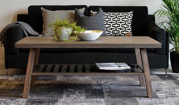 Bild 3, Brooklyn Lackad Mörkbrun Ek | Rowico Home | Bonus Möbler