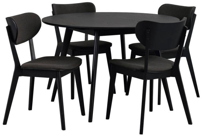 Bild 2, Yumi Ø115 och Kato Svartlack - Rowico Home - Bonus Möbler