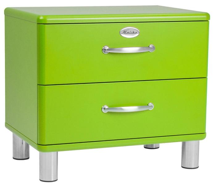 Bild 2, Malibu B60 cm 2 lådor Grön - Utgått - Bonus Möbler