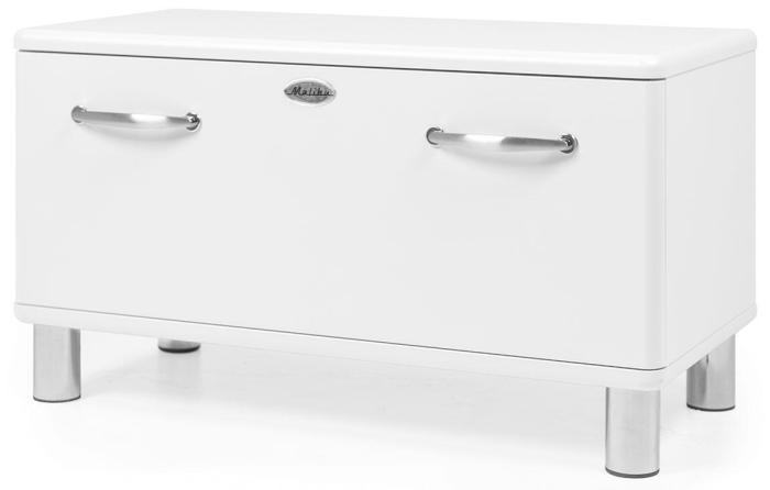Bild 2, Malibu B86 cm 1 låda Vit - Utgått - Bonus Möbler