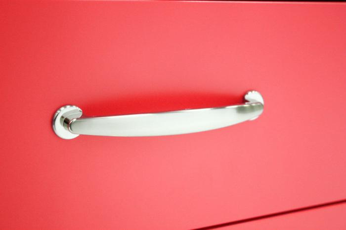 Bild 9, Malibu B86 cm 4 lådor Röd | Utgått | Bonus Möbler