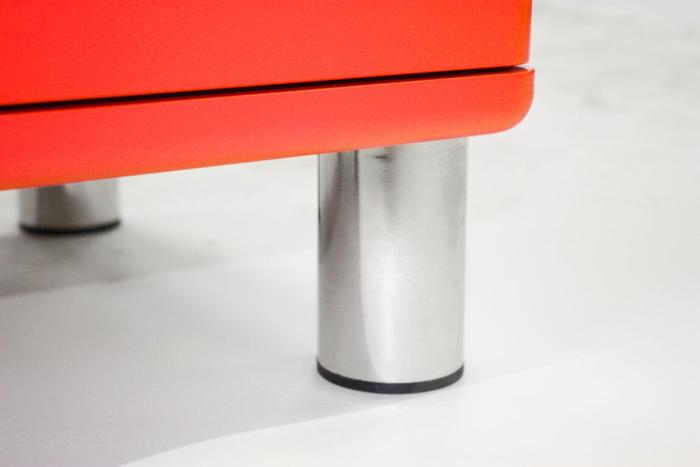 Bild 10, Malibu B86 cm 4 lådor Röd | Utgått | Bonus Möbler