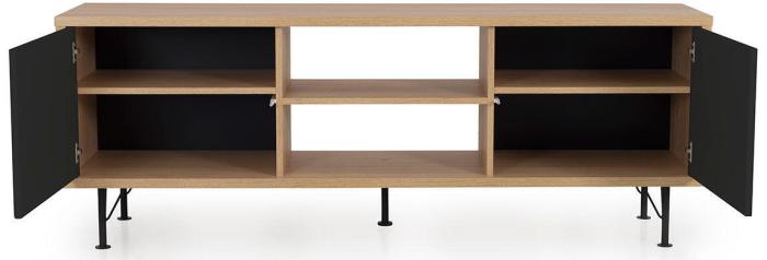 Bild 2, Flow 164 cm Ek / Svart | Utgått | Bonus Möbler