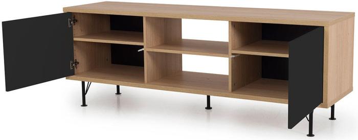 Bild 4, Flow 164 cm Ek / Svart | Utgått | Bonus Möbler