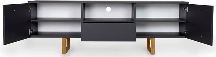 Bild 2, Birka 177 cm Antracit / Ek | Utgått | Bonus Möbler