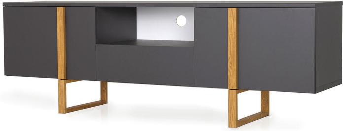 Bild 3, Birka 177 cm Antracit / Ek | Utgått | Bonus Möbler