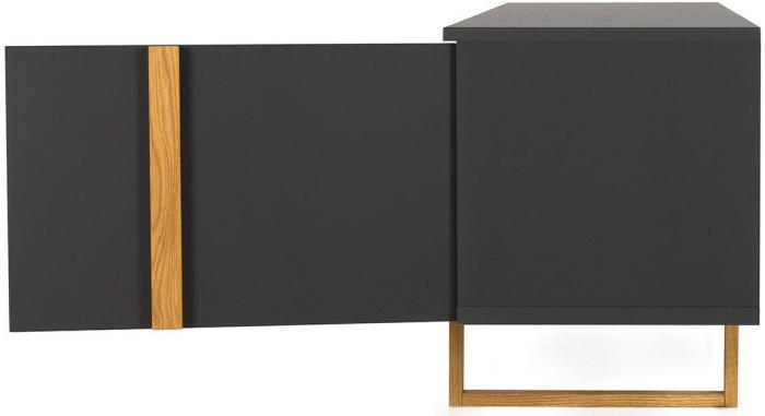 Bild 6, Birka 177 cm Antracit / Ek | Utgått | Bonus Möbler