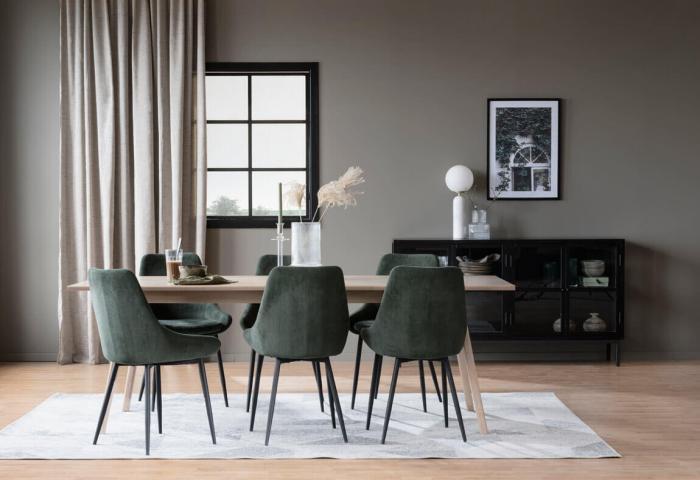 Bild 4, Nevis 220X90 cm Vitpigmenterad ek - Utgått - Bonus Möbler