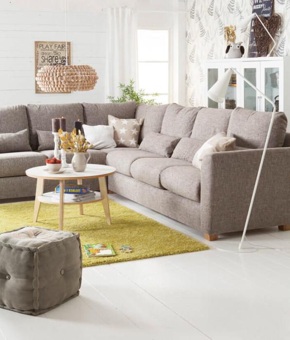 Bild 2, Eagle Laminat Ø80 cm Vit Laminat - Bordbirger - Bonus Möbler