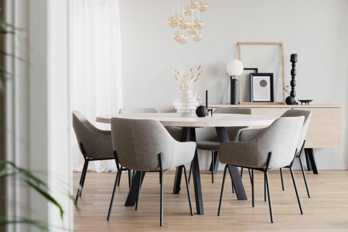 Bild 12, Fred Vitpigmenterad / Svart - Rowico Home - Bonus Möbler