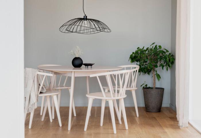 Bild 10, Yumi Ø115 cm Vitpigmenterad Ek - Rowico Home - Bonus Möbler