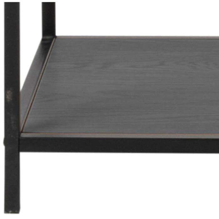 Bild 5, Seaford 4 Asymmetrisk Bred Melamin Svart / Svart - Utgått - Bonus Möbler