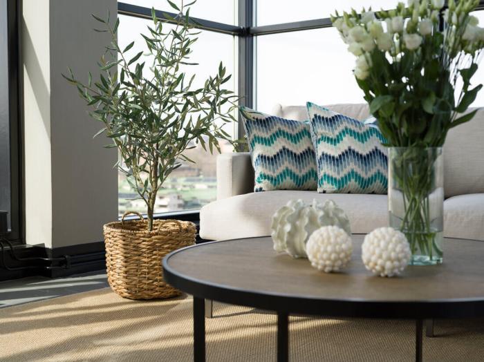 Bild 7, Square Ø93 cm Svart Burned Walnut | Englesson | Bonus Möbler