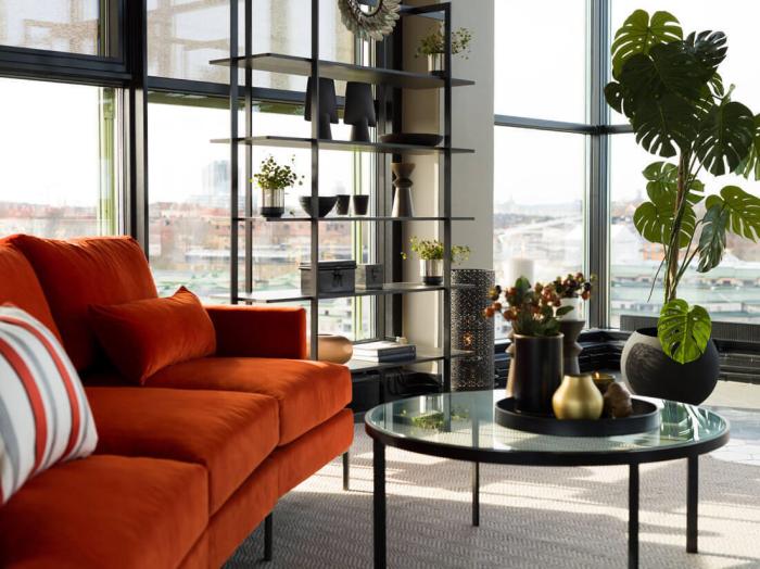 Bild 6, Square Ø93 cm Svart Glas | Englesson | Bonus Möbler