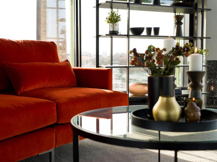 Bild 7, Square Ø93 cm Svart Glas | Englesson | Bonus Möbler