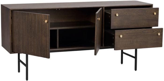 Bild 3, Clearbrook 160 cm Brun / Svart | Rowico Home | Bonus Möbler