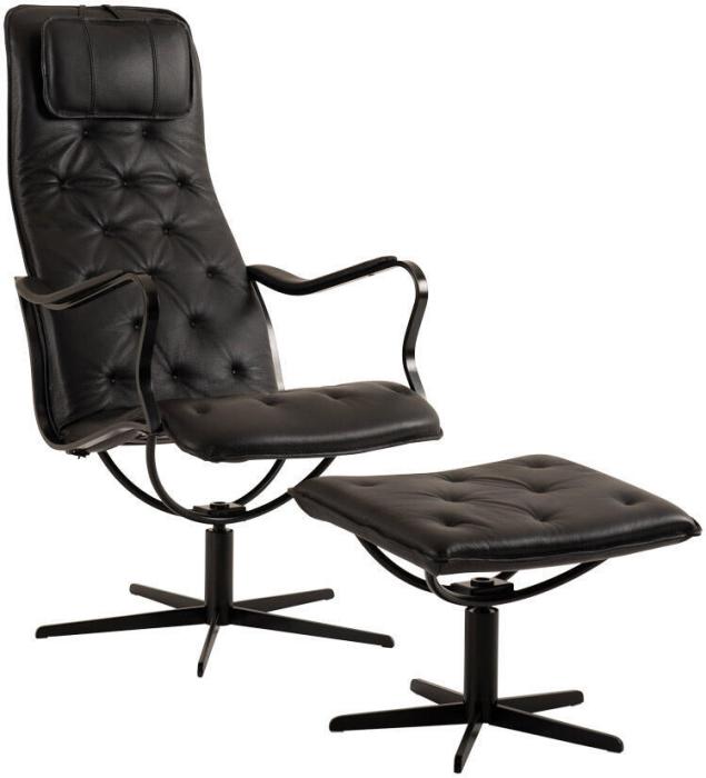 Bild 7, Chic Läder Classic Svart | Bröderna Anderssons | Bonus Möbler