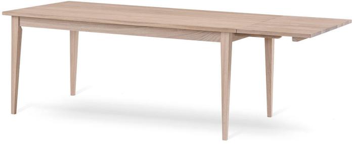 Bild 5, Garda 180X95 cm och Allegro Vitoljad Ek Läderstolar | Torkelson | Bonus Möbler