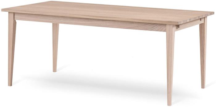 Bild 4, Garda 180X95 cm och Allegro Vitoljad Ek Läderstolar | Torkelson | Bonus Möbler