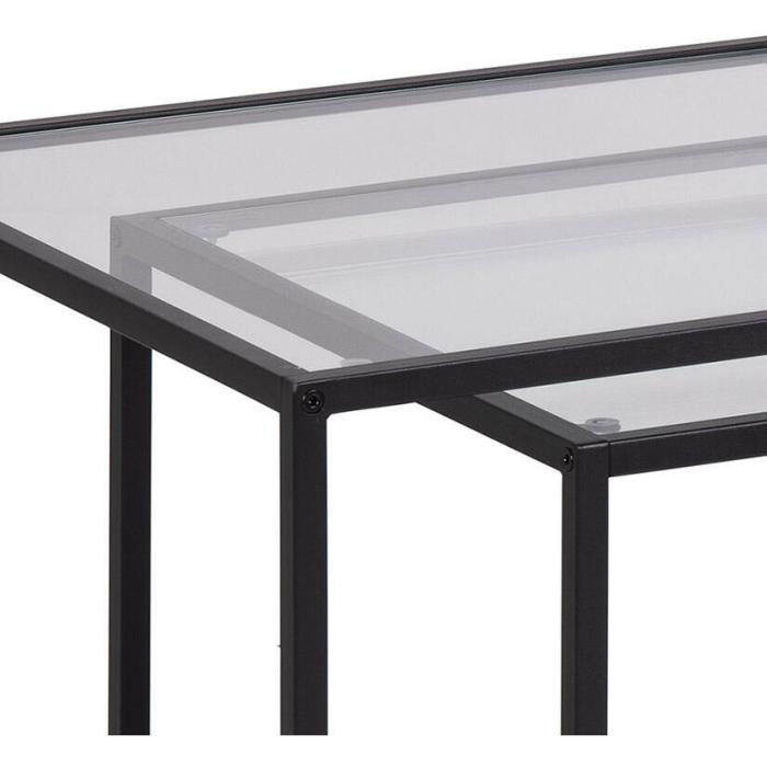 Bild 4, Seaford Melamin Svart / Svart | Actona Group | Bonus Möbler