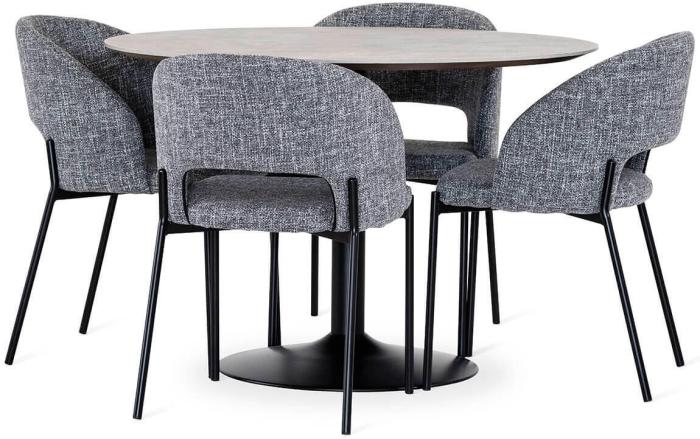 Bild 8, Gap Tyg Grå / Svart | Torkelson | Bonus Möbler