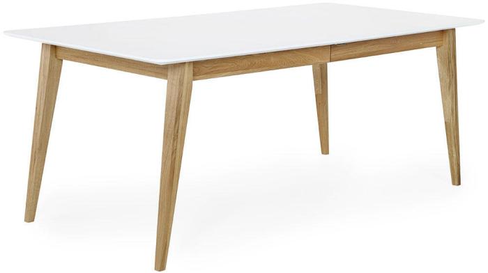 Bild 4, Mood 190-285X95 cm Vitlack / Oljad Ek | Torkelson | Bonus Möbler