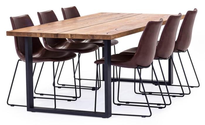 Bild 9, Narvik 210X100 cm Oljad Vildek U-ben | Torkelson | Bonus Möbler