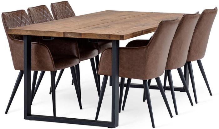 Bild 12, Narvik 210X100 cm Oljad Vildek U-ben | Torkelson | Bonus Möbler