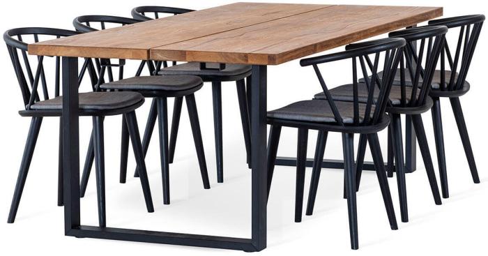 Bild 14, Narvik 210X100 cm Oljad Vildek U-ben | Torkelson | Bonus Möbler