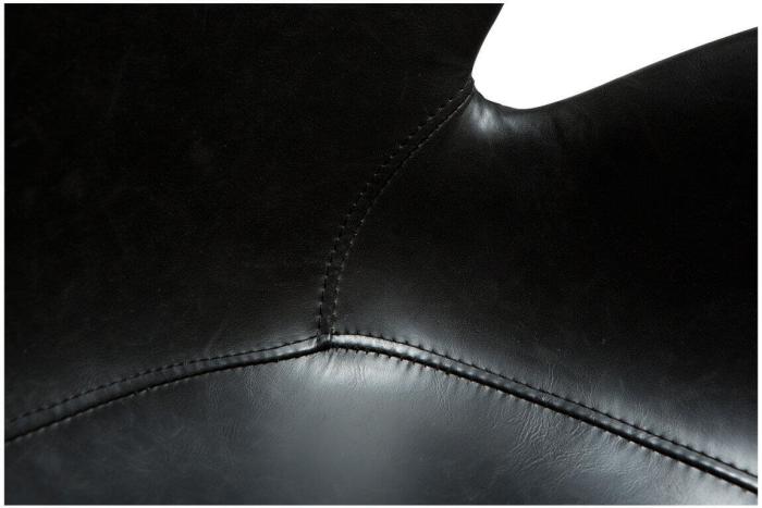 Bild 7, Gaia Konstläder Vintage Black | Dan-Form | Bonus Möbler