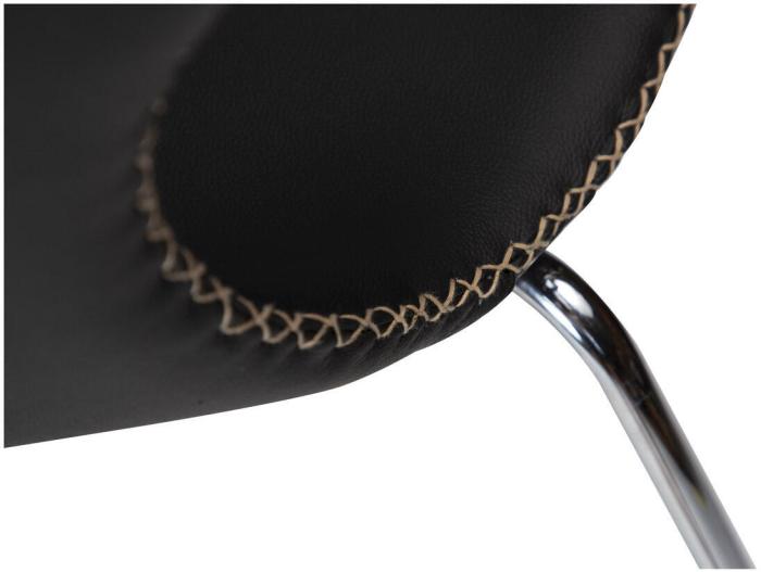 Bild 6, Dolphin Läder / Krom Black | Dan-Form | Bonus Möbler