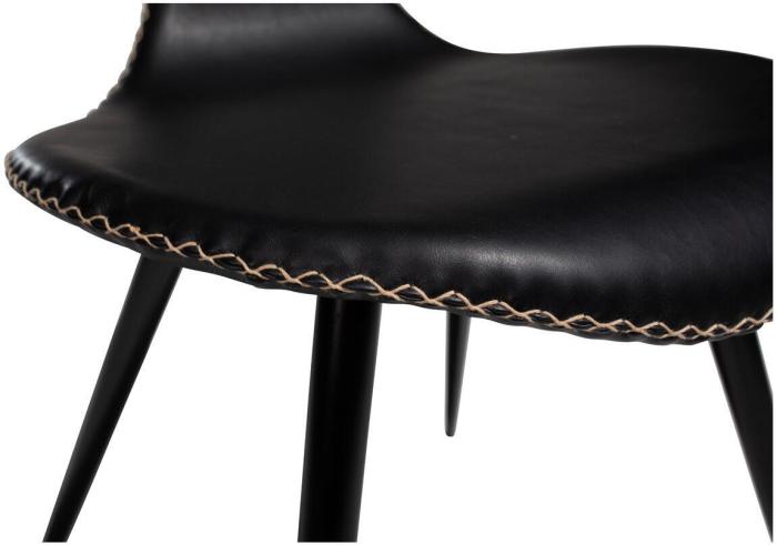 Bild 6, Dolphin Konstläder Vintage / Svart Black | Dan-Form | Bonus Möbler