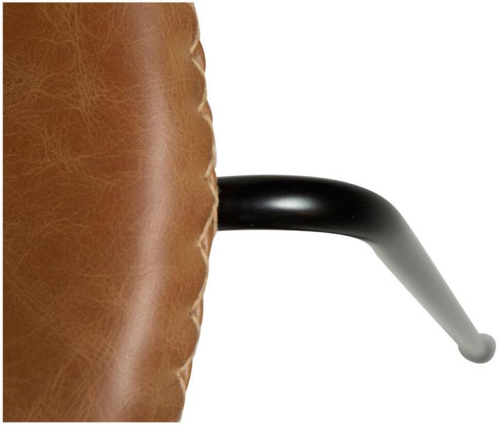 Bild 9, Dolphin Läder / Svart Light Brown | Dan-Form | Bonus Möbler