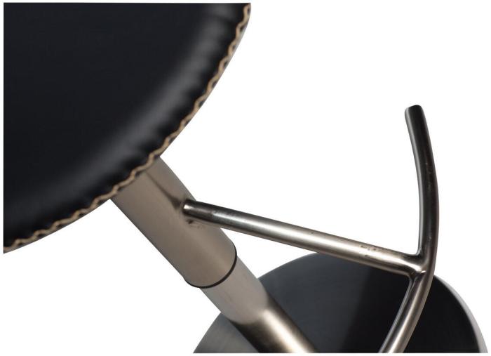 Bild 4, Flair Läder / Borstat stål Black | Dan-Form | Bonus Möbler