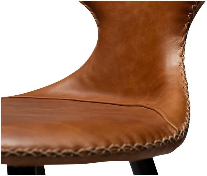 Bild 7, Flair Låg Läder / Runda Svart Light Brown | Dan-Form | Bonus Möbler