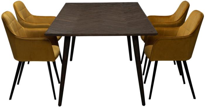 Bild 6, Bone 220X100 cm Brun återvunnen almfanér | Dan-Form | Bonus Möbler