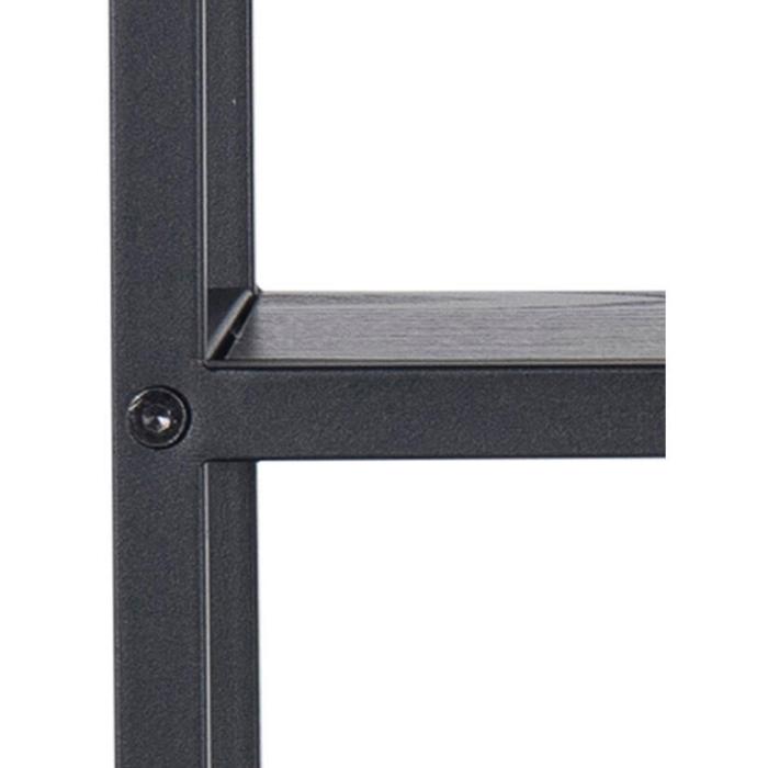 Bild 5, Seaford 3 Oktogon Vägg Melamin Svart / Svart | Utgått | Bonus Möbler