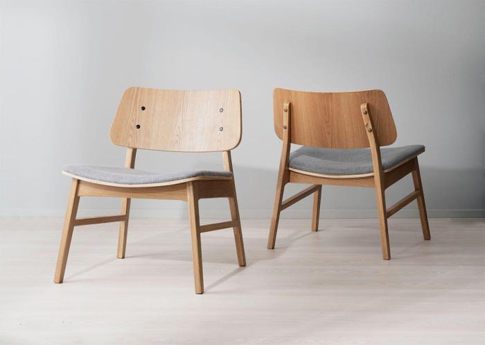 Bild 7, Nagano Ek / Ljusgrå | Utgått | Bonus Möbler