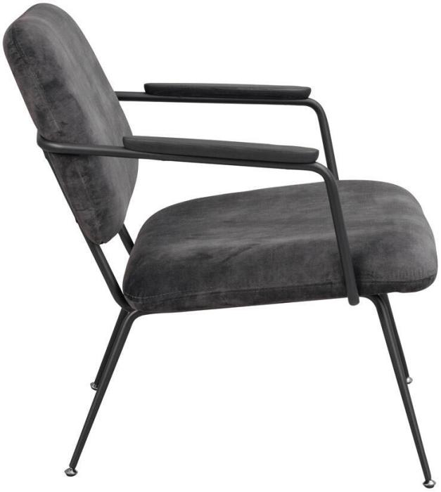 Bild 3, Prescott Sammet Grå - Utgått - Bonus Möbler