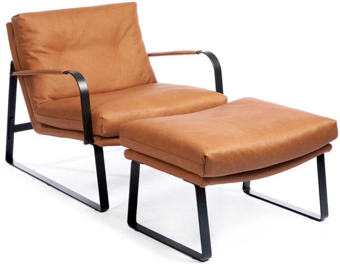 Bild 4, Shabby med armstöd Läder | Conform | Bonus Möbler