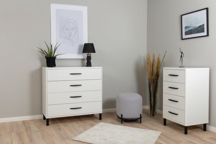 Bild 13, Key West B51 cm 4 lådor Vit | Utgått | Bonus Möbler