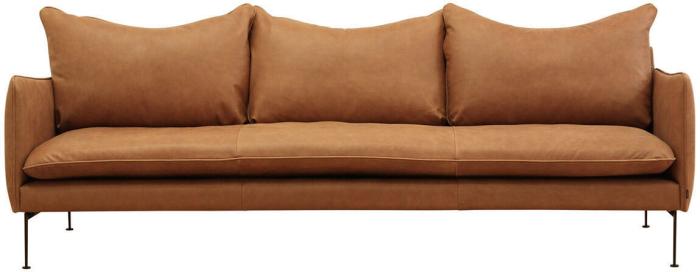 Bild 9, Vision Läder 3-sitssoffa | Burhéns | Bonus Möbler