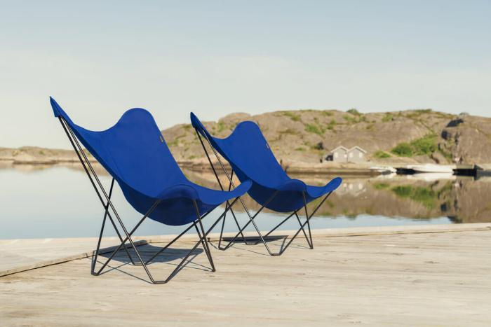 Bild 3, Sunshine Mariposa Atlantic Blue - Cuero Design - Bonus Möbler