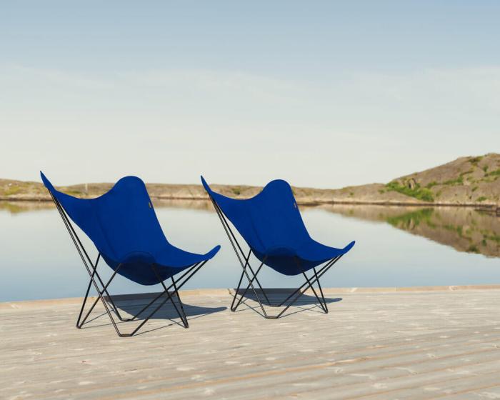 Bild 5, Sunshine Mariposa Atlantic Blue - Cuero Design - Bonus Möbler